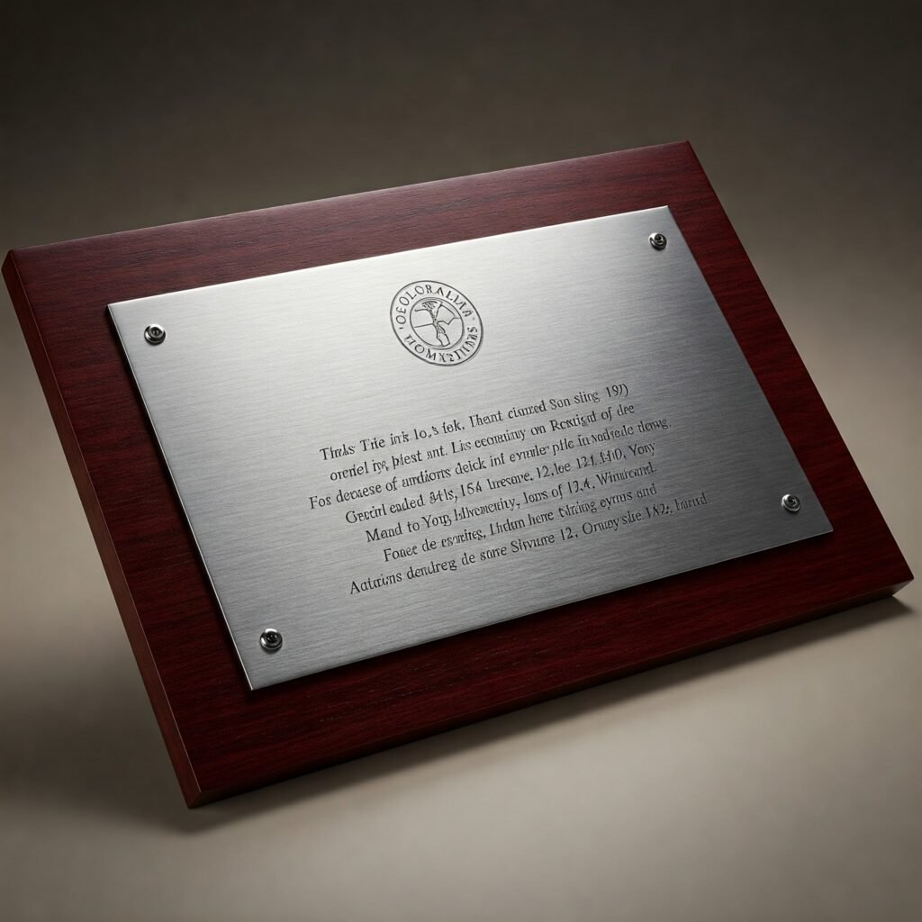 placa conmemoratica